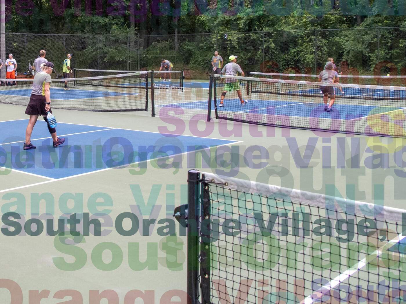 Pickleball in South Orange Village New Jersey